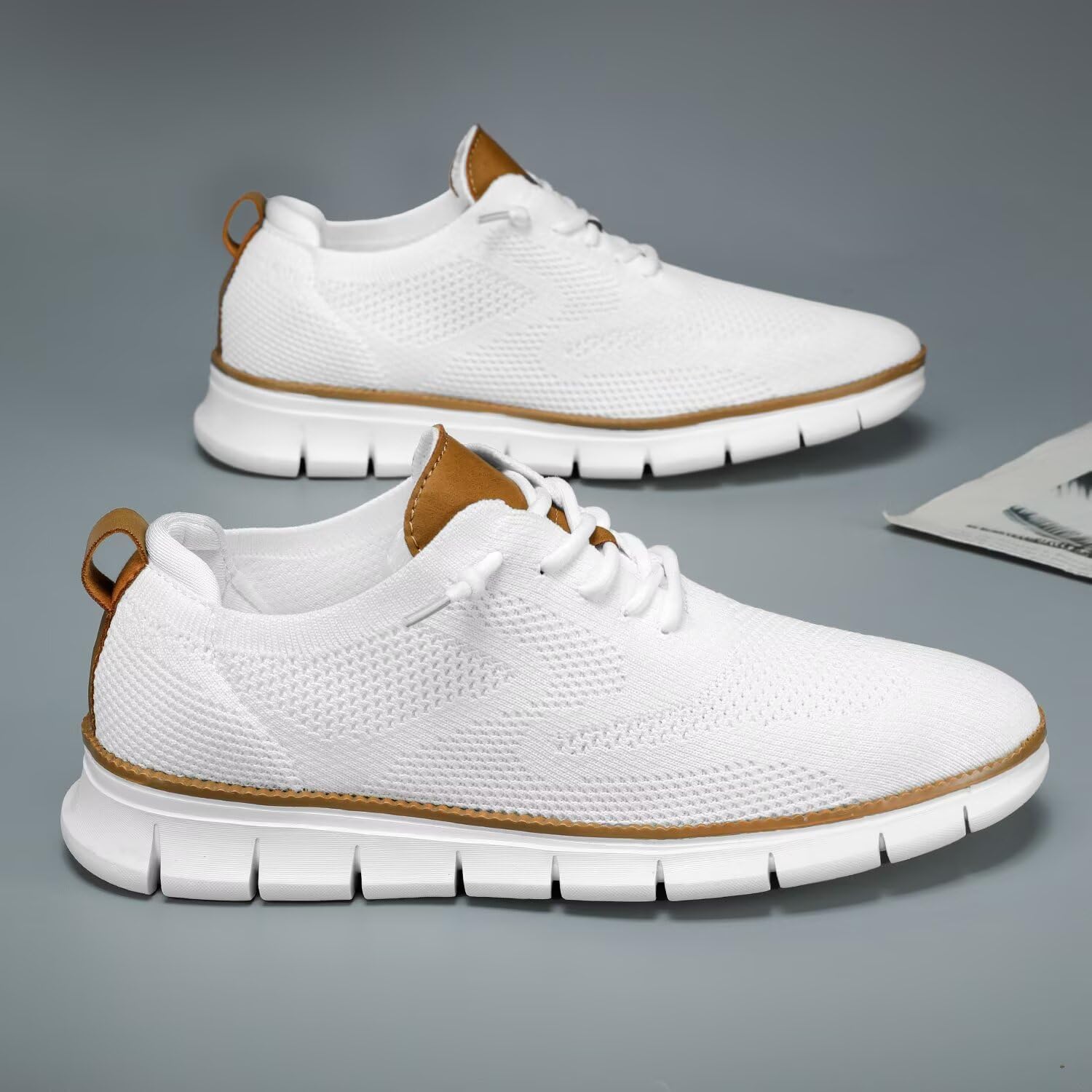 Reebok Classic Leather Retro Running Shoes – White/Chalk